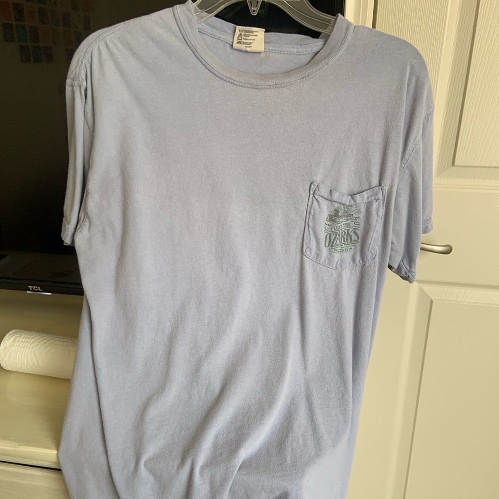 Medium comfort colors houndstooth tee